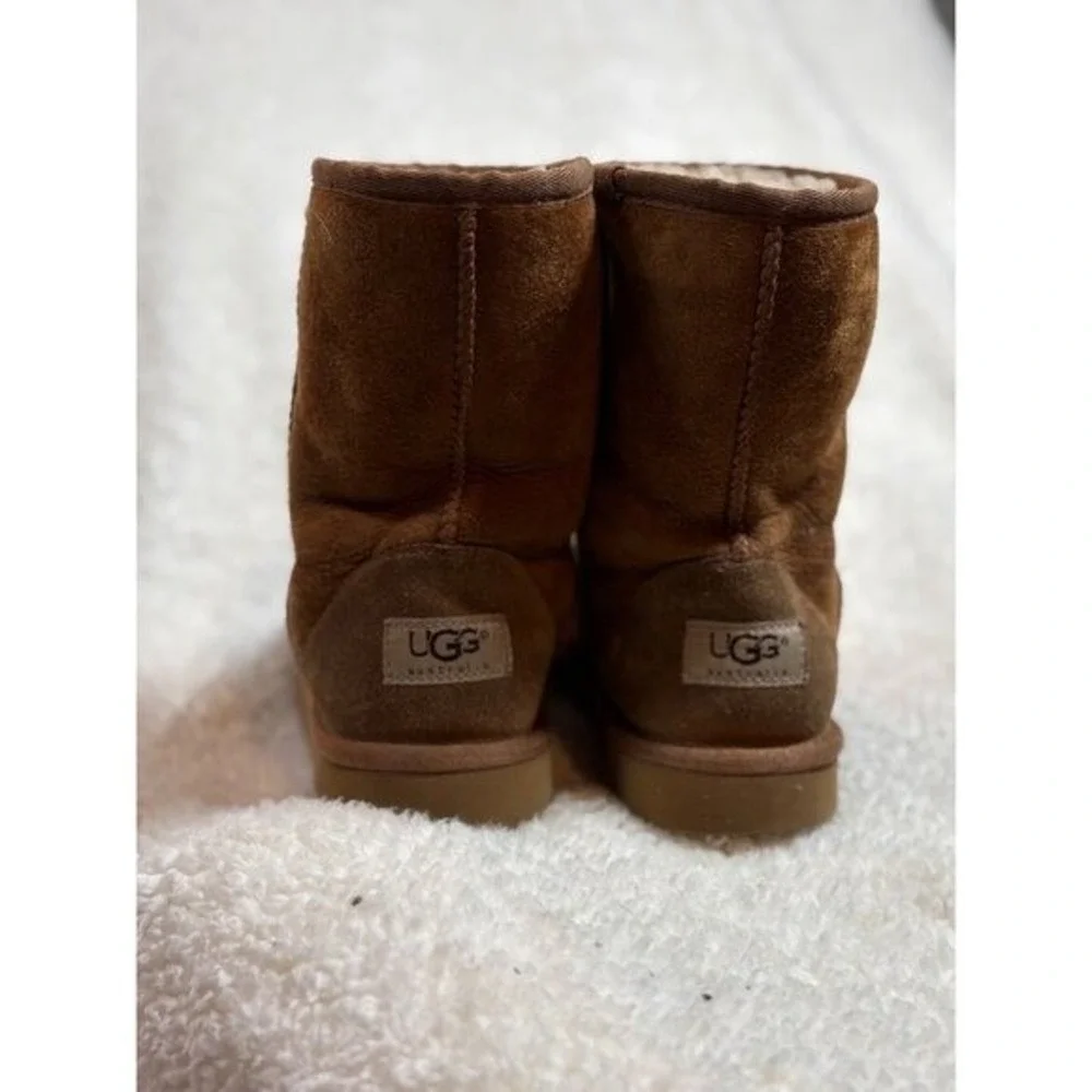 Kids UGG Australia Brown‎ Suede Sheepskin Lined Boots Size [SIZE] 4